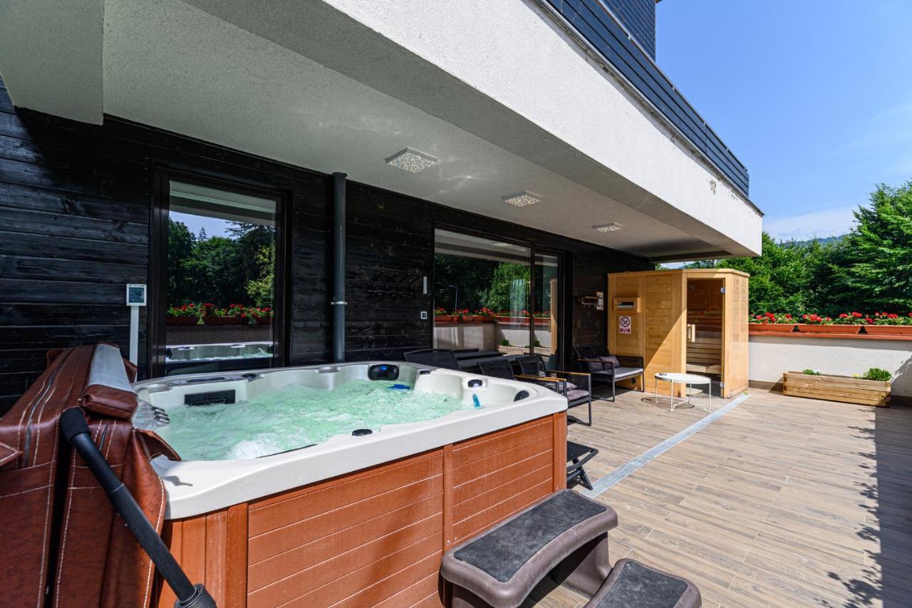 Mariah Spa Deluxe Apartment In Silver Mountain Пояна-Брашов Экстерьер фото