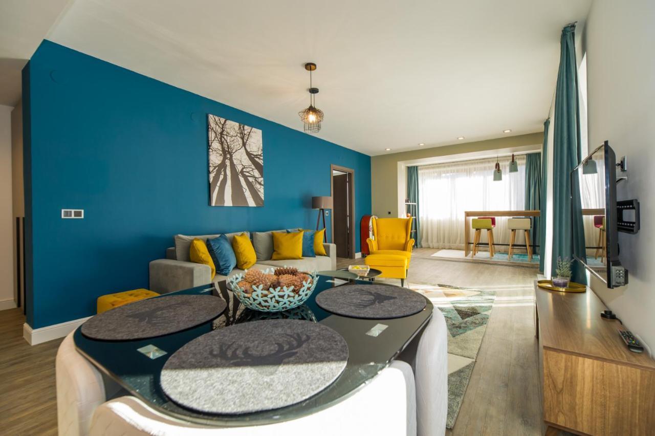 Mariah Spa Deluxe Apartment In Silver Mountain Пояна-Брашов Экстерьер фото